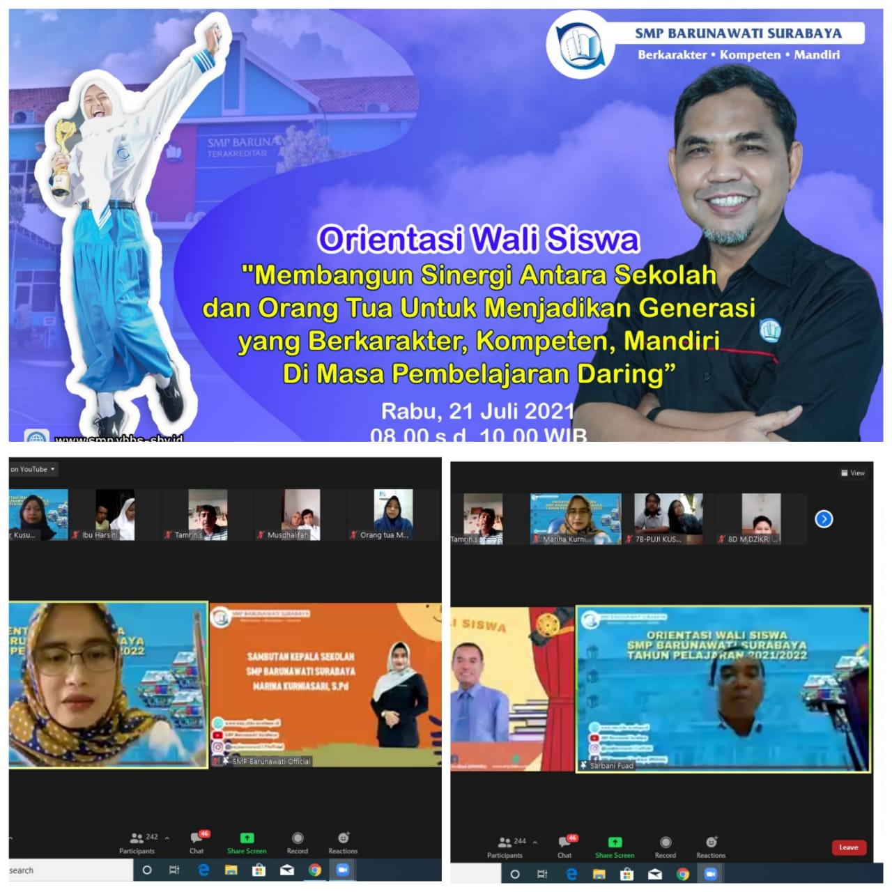 Gambar Parenting di SMP Barunawati Surabaya