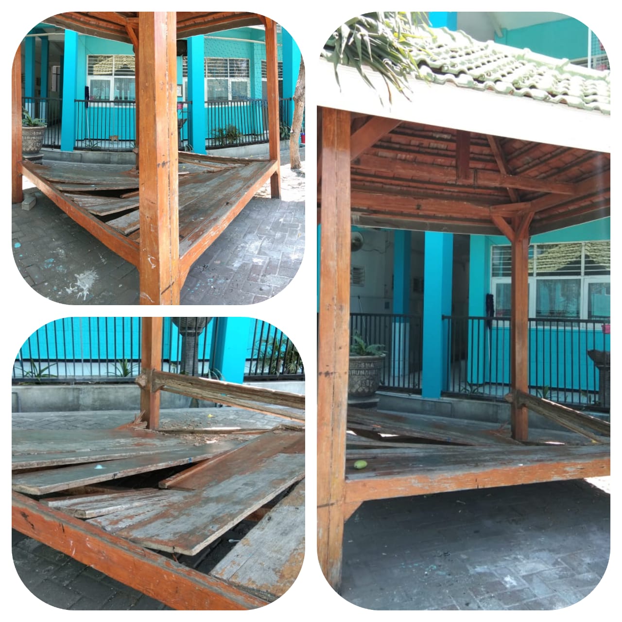 Gambar GAZEBO SMA AMBROL - CORONA KAH?