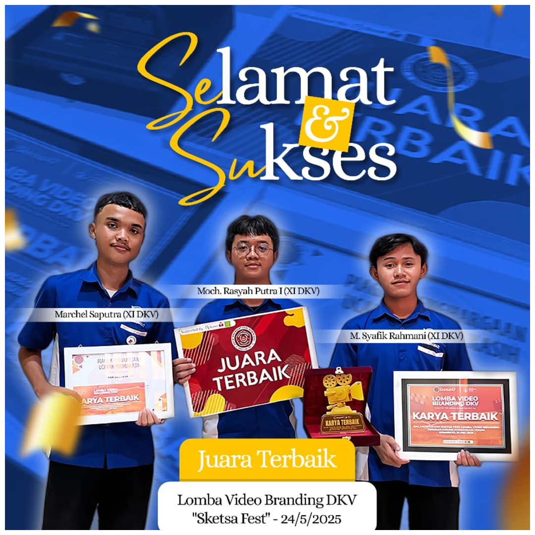 Gambar SMK Barunawati Raih Juara Utama dan Terbaik dalam Lomba Video Branding DKV “Sketsa Fest” 2025